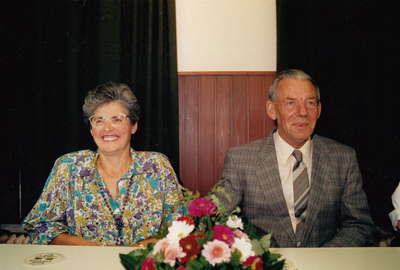 242655 Jan Versantvoort met echtgenote, 31/08/1989