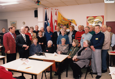 243666 Deelnemers aan de opfris cursus voor ouderen van het IVM, 2005