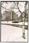 2455 Winteropname van het gebouw van de Technische Dienst gemeente Eindhoven, Frederik van Eedenplein, 27-01-1979
