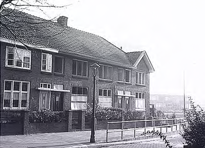19639 Brugstraat 83 t/m 85, vlak voor de sloop, 03-1962