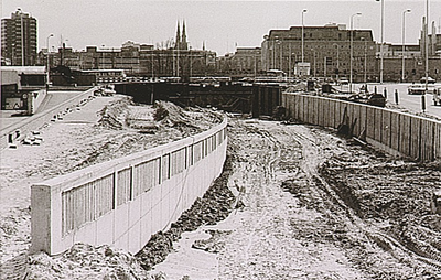 26127 Fellenoord, aanleg fiets en voetgangerstunnels. (2e fase), 04-1980