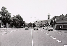 26282 Frederiklaan, ichting St.Antoniusstraat met op de achtergrond de voormalig St.Antoniuskerk, thans musem ...