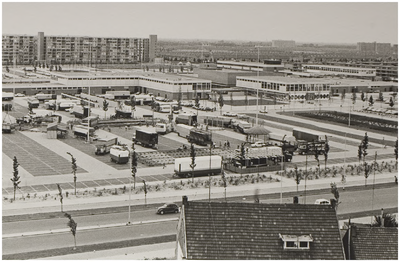 69785 Panorama van Winkelcentrum Woensel, 1972 - 1973