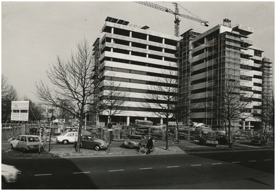 191995 Bouw gebouwencomplex Technische Dienst Eindhoven, Frederik van Eedenplein 1, 1973