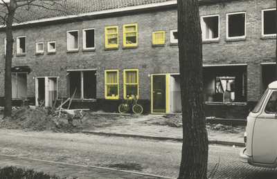 196002 Bouwwerkzaamheden, straat niet bekend., 1979