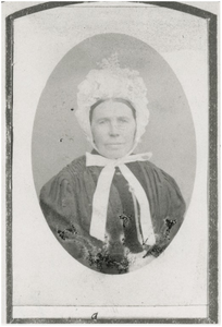 611 Een portret van Helena Peels, geb. Budel 16.11.1836, overl. Valkenswaard 07.08.1878, was getrouwd met Norbertus ...