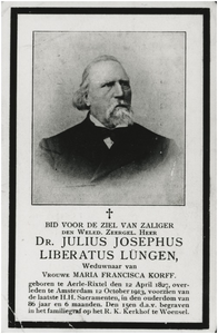 1648 Dr Julius Josephus Liberatus Lüngen: geneesheer te Woensel, ca. 1910