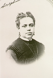 1881 Wilhelmina Charlotte Adolphine (Adolphine) Hillings, ca. 1875