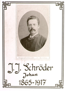 2202 Joannes Josephus (Johan/Jef) Schröder: lid van het gilde, ca. 1890