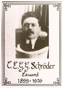 2211 Dr. Carel Eduard Gerard George (Eduard) Schröder: lid van het gilde, ca. 1920