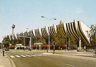 2840 PSV-stadion, Frederiklaan, ca. 1990