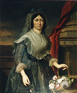 3641 Maria Theresia Merkx: vrouw van jhr. Johannes Jacobus Smits van Eckart, ca. 1825