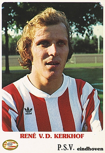 4405 René van de Kerkhof: contractspeler bij PSV, ca. 1978