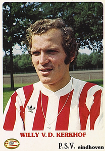 4406 Willy van de Kerkhof: contractspeler bij PSV, ca. 1978