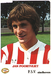4408 Jan Poortvliet: contractspeler bij PSV, ca. 1978