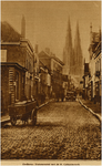 7988 Stratumseind gezien richting Catharinakerk. Het eerste pand links is 't Hooghuis, 1927