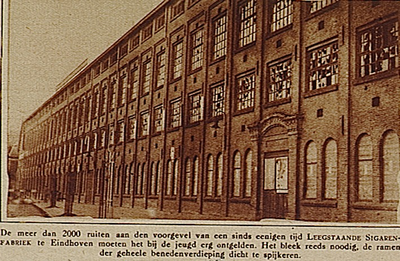 8605 Sigarenfabriek van Van Gardingen, Mathildelaan, ca. 1927