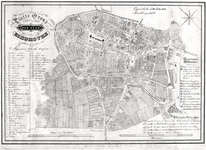 9448 Plattegrond van de stad Eindhoven, door T. Maas en A.B. van Zeeland., 1860