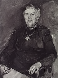 9459 Portret van Lucia Amelia Maria Scheuler (geb. Roermond 1886, overl. Eindhoven 1958), gehuwd met de Eindhovense ...