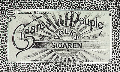 9532 Handel en nijverheid/fabrieksmerken/overig Lurmans & Co: merk 16327 - sigaren: Cigares Réclame / Cigares du Peuple ...