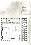 11348 Stadhuisplein/onderwerp/stadhuisplan 1962 situatie eerste verdieping, 1965