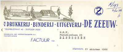 15335 N.V. Drukkerij binderij uitgeverij De Zeeuw. Huisnummer: 40, 21-11-1966