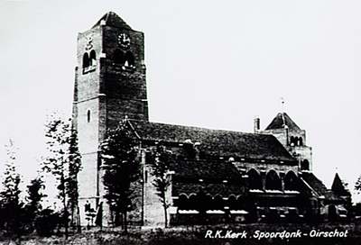 20011 Kerk van de parochie H. Bernadette in Spoordonk, 1938