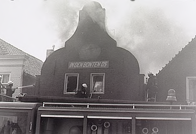 22030 Brand in In den Bonten Os aan de Markt, waarin Chin.Ind. restaurant An Fong is gevestigd, 16-03-1991