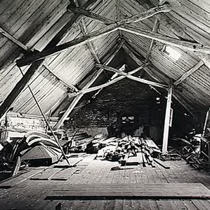 23343 Zolder van de Spoordonkse watermolen, ca. 1975