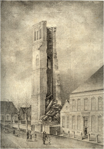 23652 De ingestorte toren van Geldrop, 1887 - 1889