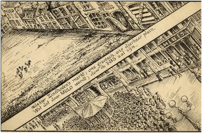 23653 Propagandakaart in de HBS versus MULOstrijd, 1905 - 1910