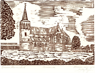 23667 De Clemenskerk te Gerwen, 1983