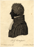 23698 Portret van A.G. Camper drossaart van Cranendonck en Eindhoven, 1790 - 1810