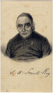 23782 Overlijdensprentje van Johannes Henricus Smits , 1854 - 11-07-1854