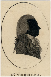 23789 Silhouet van Hendricus Verhees , 1744 - 1814