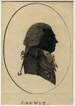 23800 Silhouet van mr. Jan de Wit, 1795