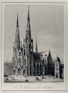 23820 Catharinakerk te Eindhoven ( met synagoge ), 1867