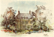 23864 Parklaan met Villa De Laak, 1910 - 1920