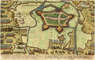 24223 De belegering en de inname van de stad Eindhoven door de graaf van Mansfelt, 23-04-1583