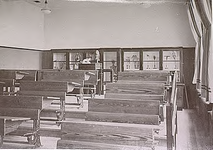 25783 Een college zaal voor biologie St.Joriscollege, 1924