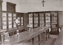 25784 Prijktijkzaal van het St.Joriscollege, 1924