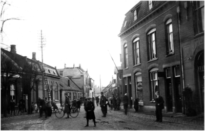 26003 Fellenoord, oude situatie / 3e gedeelte. Orginele foto genomen tijdens de mobilisatie van 1914-1918. Op de foto ...