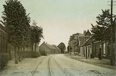 27447 Hoogstraat, gezien in de richting van het centrum, 1902 - 1906