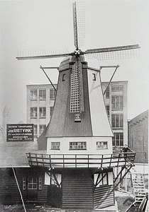 28181 Kanaaldijk-Noord 5, timmerfabriek De Rietvink. Ingezonden maquette van stoomtimmerfabriek De Rietvink voor een ...