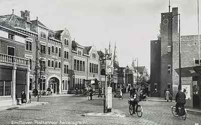 28504 Kruispunt van de Keizersgracht en de Emmasingel, 1938