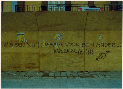 29680 Protestactie: wie een kuil graaft voor een ander.... tegen stadsontwikkeling Heuvelplan, 16-05-1990