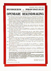 30075 Bekendmaking van maatregelen openbare orde, 14-05-1940
