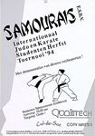 30116 Internationaal Judo en Karate Studenten Toernooi in het Studenten Sportcentrum, 1994