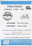 30161 Peeltocht voor iedereen, georganiseerd door Toer-club Woensel, afstand: 80/150 km, vertrek vanuit De Hoeksteen , ...