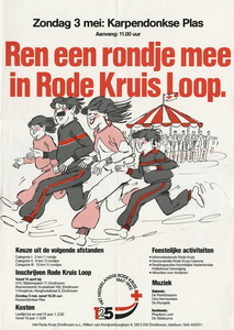 30174 Sponsorloop t.g.v. 125 jaar bestaan Rode Kruis bij de Karpendonkde Plas, 03-05-1992